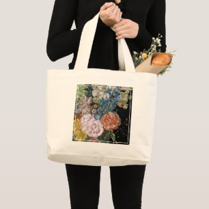 Bolso De Tela Gigante Floral barroca - Bouquet