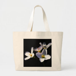 Bolso De Tela Gigante Flores de pratensis cardamina jtcnm