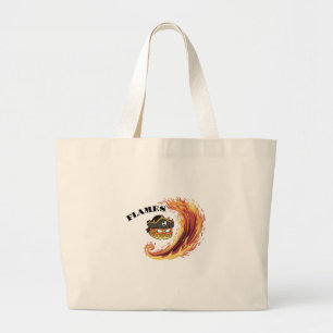 Bolso De Tela Gigante Flores piratas - Feroy diseño de balbuceo