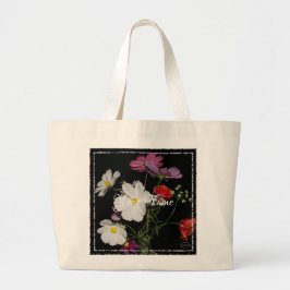 Bolso De Tela Gigante Flores silvestres HAMbyWG
