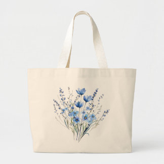 Bolso De Tela Gigante Flower