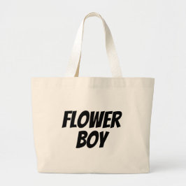 Bolso De Tela Gigante Flower Boy