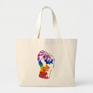 Bolso De Tela Gigante Flower power