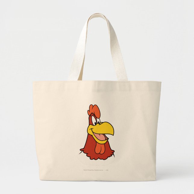Bolso De Tela Gigante Foghorn Leghorn Closeup (Frente)