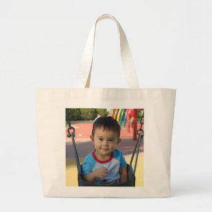 Bolso De Tela Gigante Foto personalizada personalizado