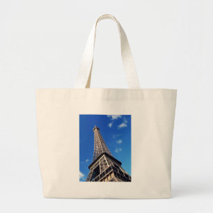 Bolso De Tela Gigante Fotografía de viajes de la Torre Eiffel Francia