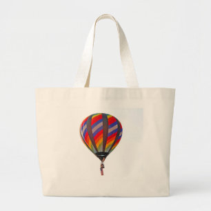 Bolso De Tela Gigante Fotografía en globo aerostático sobre Tote
