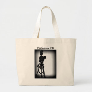 Bolso De Tela Gigante Fotógrafo