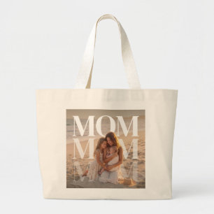 Bolso De Tela Gigante FotoPop Mamá Personalizada