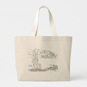 Bolso De Tela Gigante Foulis Castle Scotland Tote Bag