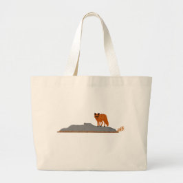Bolso De Tela Gigante 🦊 Fox on the Rock JUMBO Tote Bag