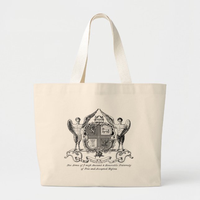Bolso De Tela Gigante Freemason (Frente)