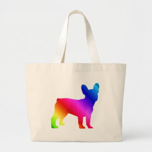 Bolso De Tela Gigante Frenchie