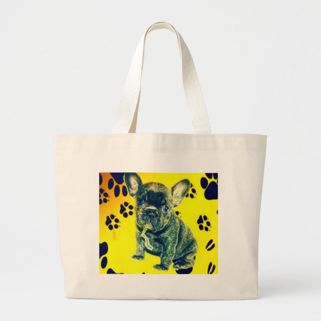 Bolso De Tela Gigante frenchy (Frente)