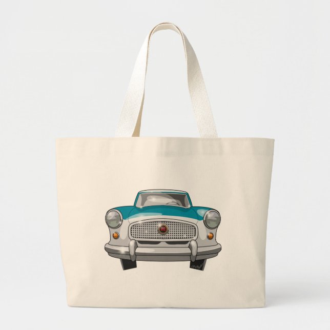 Bolso De Tela Gigante Frente metropolitano 1957 (Frente)