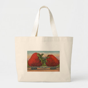 Bolso De Tela Gigante Fresas Gigante Fruto de la Antigüedad