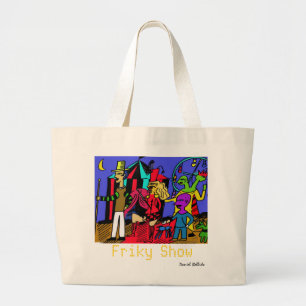 Bolso De Tela Gigante friky show