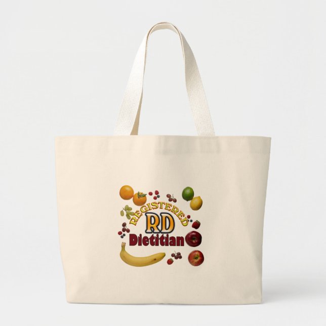 BOLSO DE TELA GIGANTE FRUIDAD RD DIETITIANO REGISTRADO (Frente)