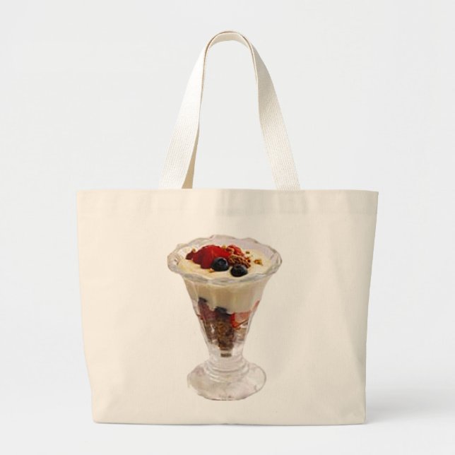 Bolso De Tela Gigante Fruity Italian Sundae (Frente)