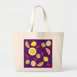 Bolso De Tela Gigante Frutas frescas