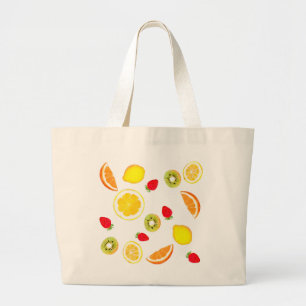 Bolso De Tela Gigante Frutas frescas 