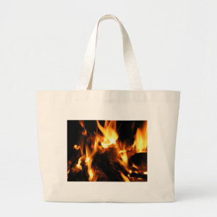 Bolso De Tela Gigante Fuego