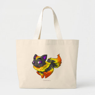Bolso De Tela Gigante Fuego de Wocky