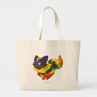 Bolso De Tela Gigante Fuego de Wocky