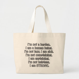 Bolso De Tela Gigante Fuerte
