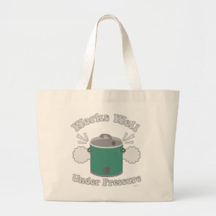 Bolso De Tela Gigante Funciona bien bajo presión, diversión de lema de c