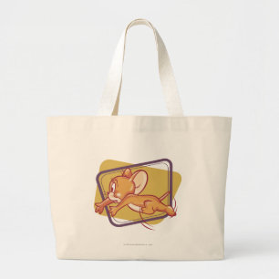 Bolso De Tela Gigante Funcionamiento de Jerry asustado
