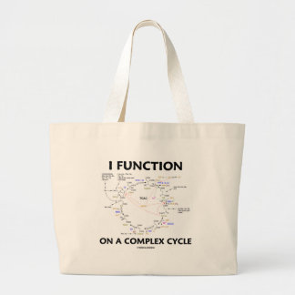Bolso De Tela Gigante Funciono en un ciclo complejo (el humor del ciclo