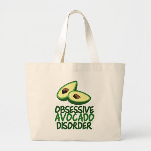 Bolso De Tela Gigante Funny Avocado Lover
