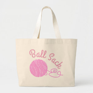 Bolso De Tela Gigante Funny Cute Knitus Ball Sack