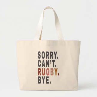 Bolso De Tela Gigante Funny Rugby Weekender, para la madre de Rugby,Idea