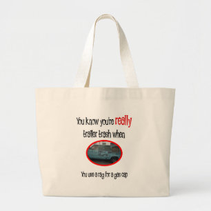 Bolso De Tela Gigante Funny Trailer Park Shirt