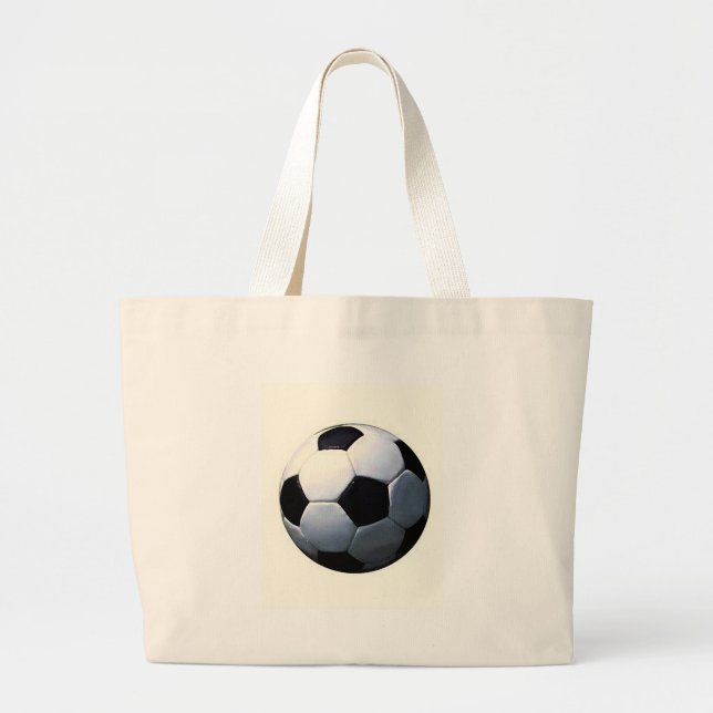 Bolso De Tela Gigante Fútbol - Balón de fútbol (Frente)