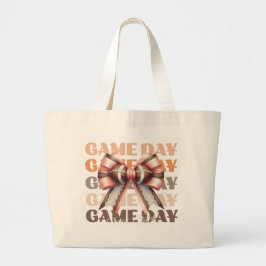 Bolso De Tela Gigante Fútbol Día del Juego.