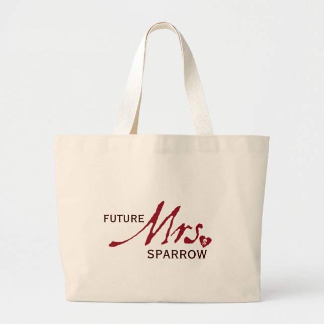 Bolso De Tela Gigante Futuro Sra. Personalizable Bag (Frente)