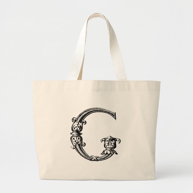 BOLSO DE TELA GIGANTE G DECORATIVO (Frente)