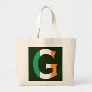 Bolso De Tela Gigante G Monograma sobrepuesto en el jet de la bandera ir