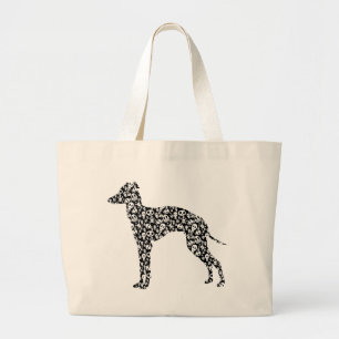 Bolso De Tela Gigante Galgo italiano