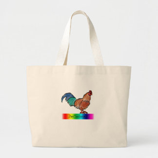 Bolso De Tela Gigante Gallo de DeColores