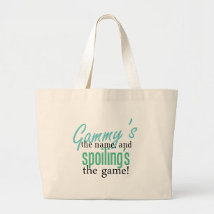 Bolso De Tela Gigante Gammy el nombre, y estropeo del Gam