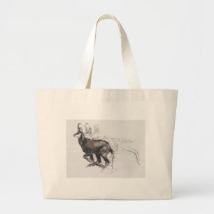 Bolso De Tela Gigante Gamuza corriente