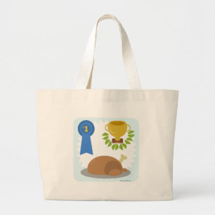 Bolso De Tela Gigante Ganadora de la cena de pollo
