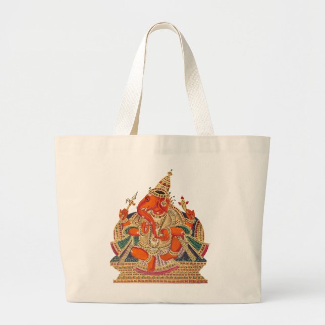 Bolso De Tela Gigante Ganesh (Frente)