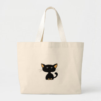 Bolso De Tela Gigante gatito