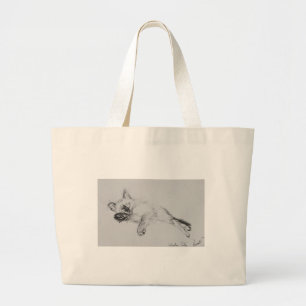 Bolso De Tela Gigante Gatito 'Baby