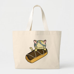 Bolso De Tela Gigante Gatito del Eclair